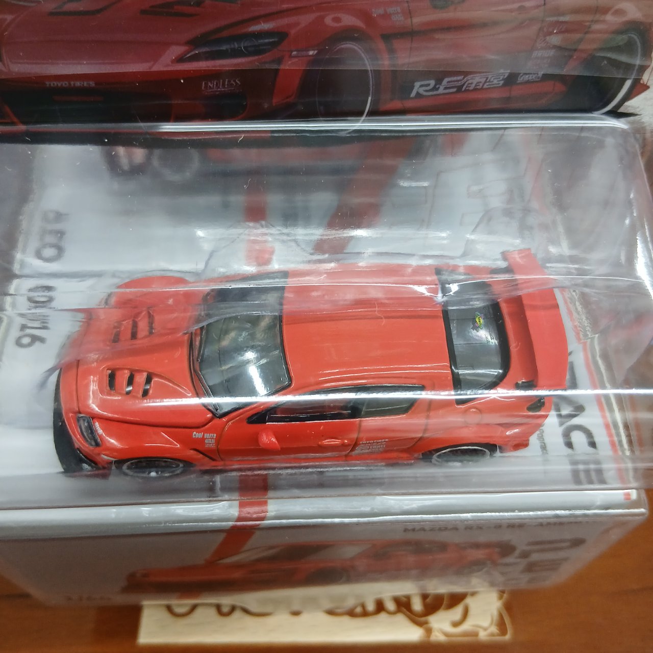 POP RACE x Enigma 1/64 マツダ RX-8 RE雨宮 (オレンジ) PRE016
