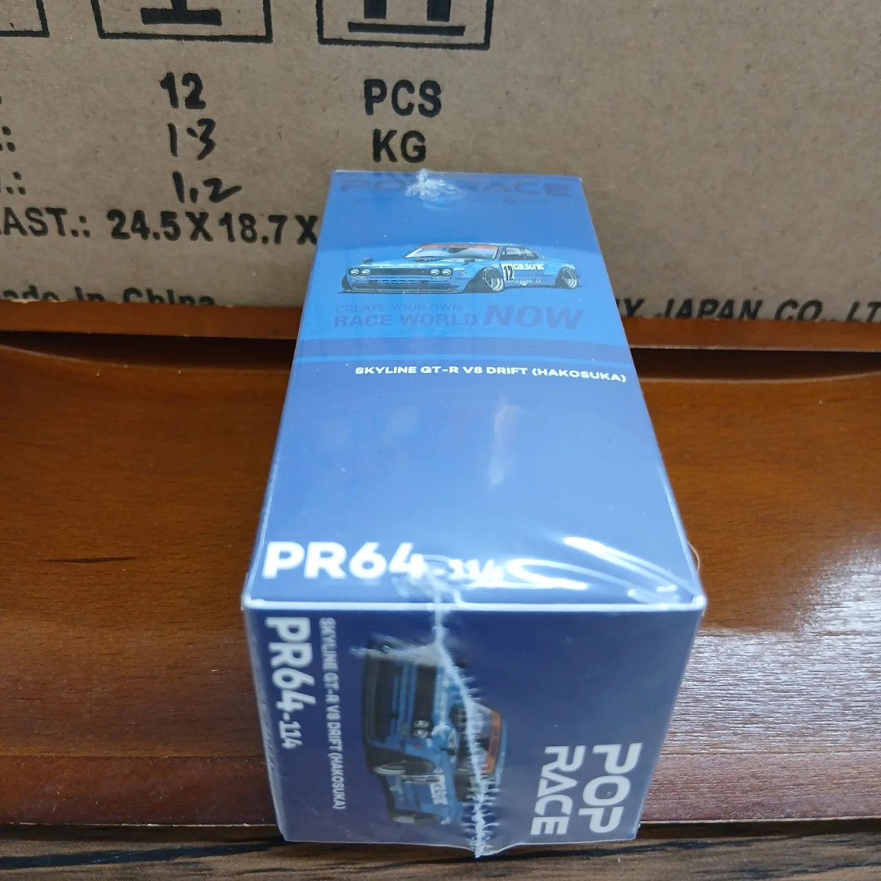 1/64 スカイライン GTR V8ドリフト（ハコスカ）カルソニック PR64-114 - 画像 (4)