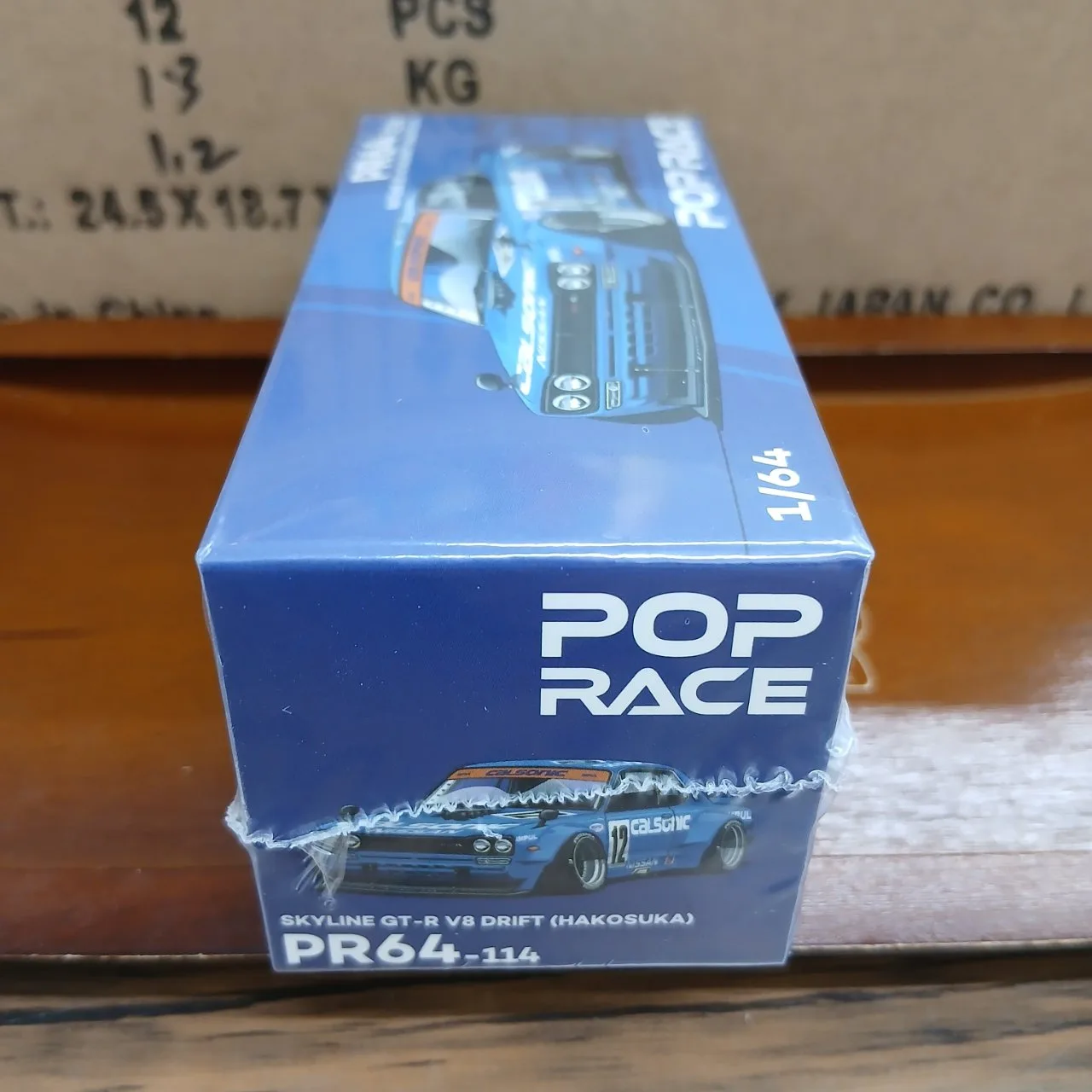 1/64 スカイライン GTR V8ドリフト（ハコスカ）カルソニック PR64-114 - 画像 (3)