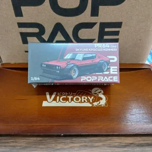 1/64 KPGC110 ケンメリ  レッド/ブラック PR64-266