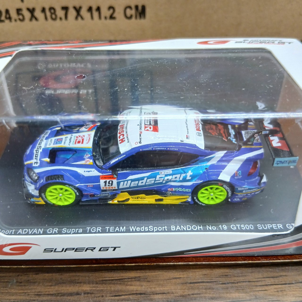 1/64 トヨタ ウェッズスポーツ ADVAN GR スープラ TGR TEAM WedsSport