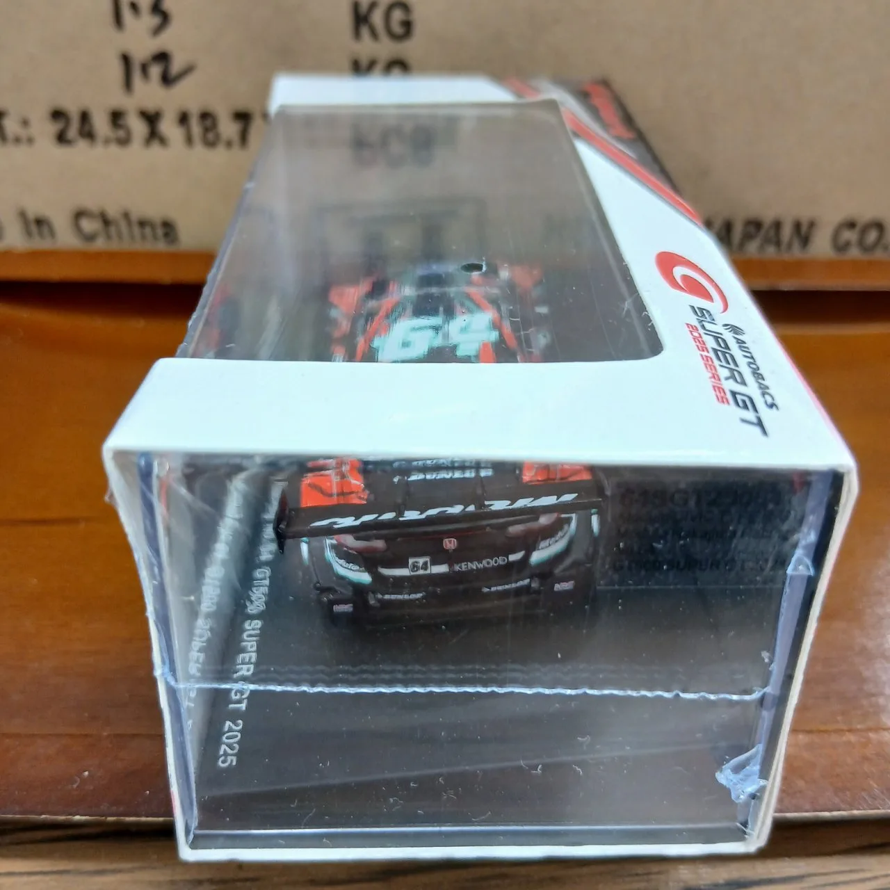 1/64 ホンダ モデューロ シビック タイプR-GT Modulo ナカジマレーシング ＃64 GT500 スーパーGT 2025 伊沢拓也 大草りき 64SGT25064 - 画像 (6)