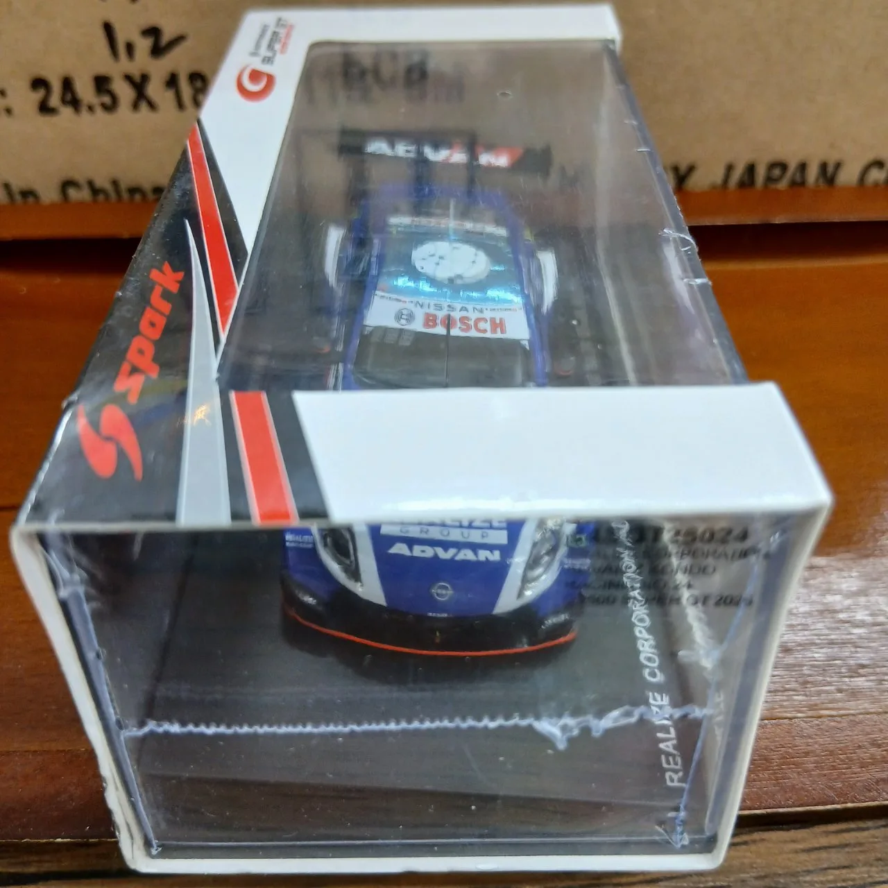 1/64 ニッサン リアライズコーポレーション ADVAN Z KONDO レーシングスーパーGT 2025 GT500 ＃24 松田次生 名取鉄平 64SGT25024 - 画像 (4)