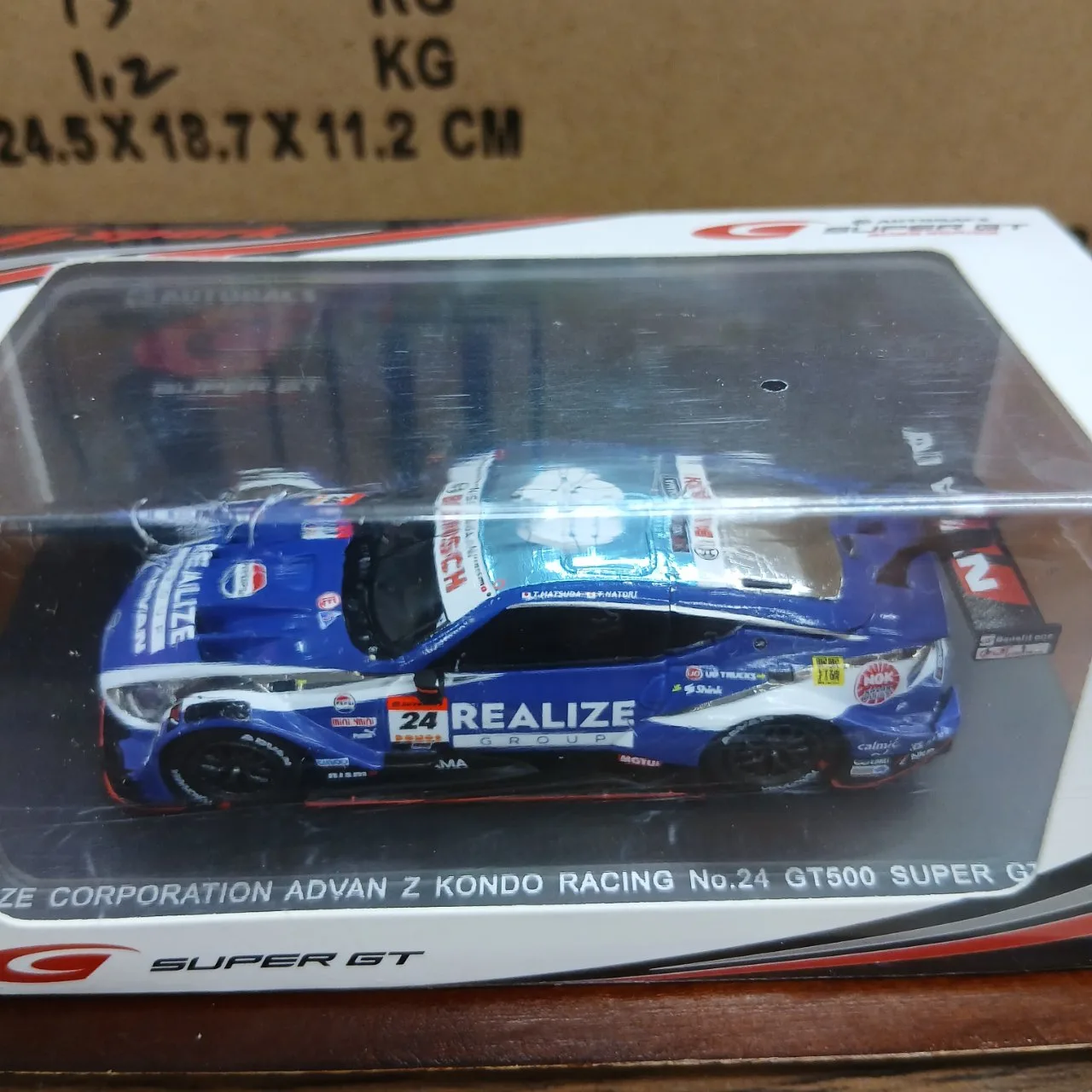 1/64 ニッサン リアライズコーポレーション ADVAN Z KONDO レーシングスーパーGT 2025 GT500 ＃24 松田次生 名取鉄平 64SGT25024 - 画像 (3)
