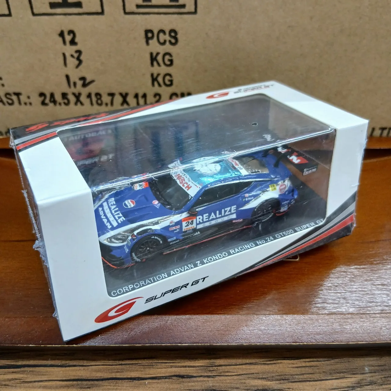 1/64 ニッサン リアライズコーポレーション ADVAN Z KONDO レーシングスーパーGT 2025 GT500 ＃24 松田次生 名取鉄平 64SGT25024