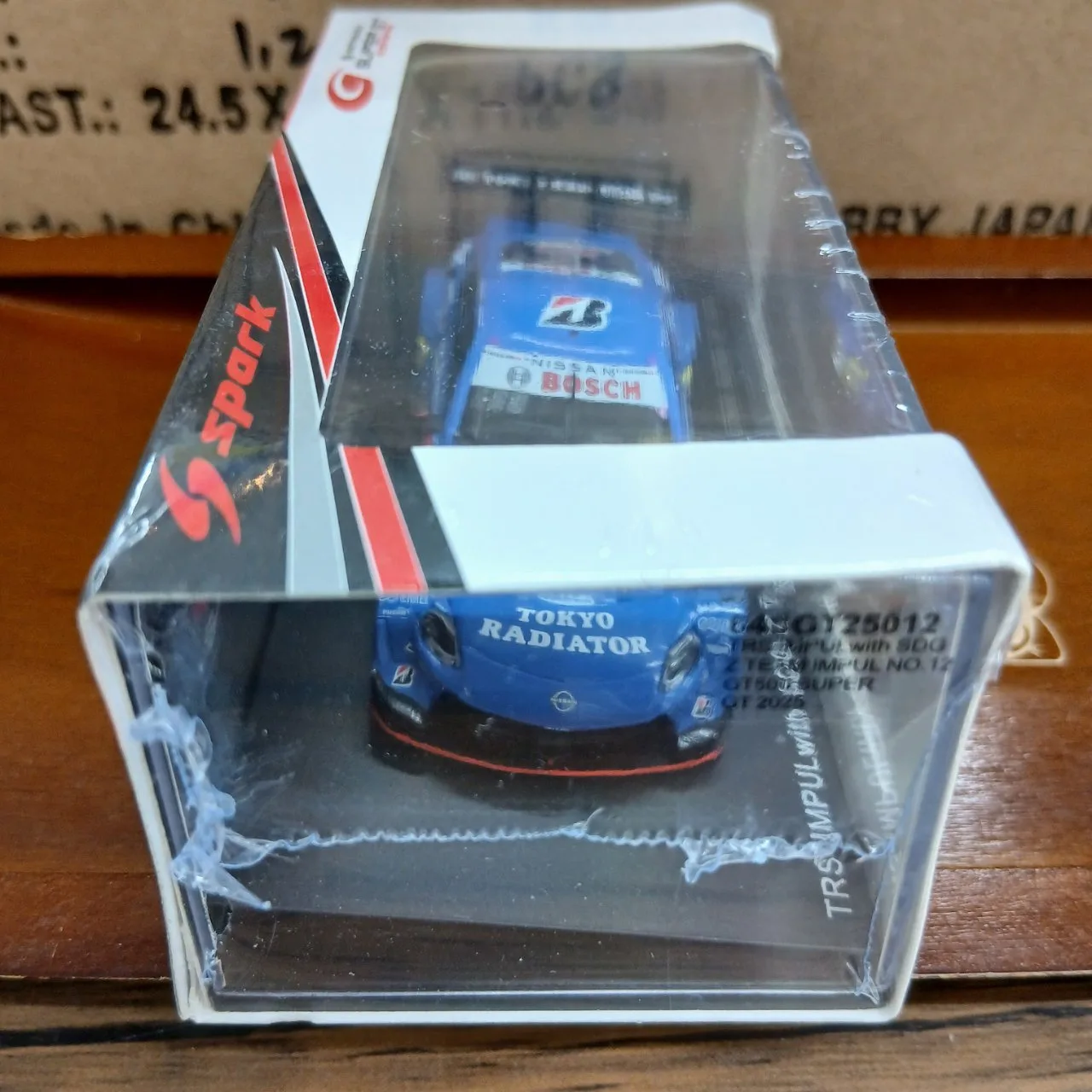 1/64 ニッサン TRS IMPULwith SDG Z チーム インパル ＃12 スーパーGT 2025 GT500 ＃12 平峰一貴 ベルトラン・バゲット 64SGT25012 - 画像 (4)