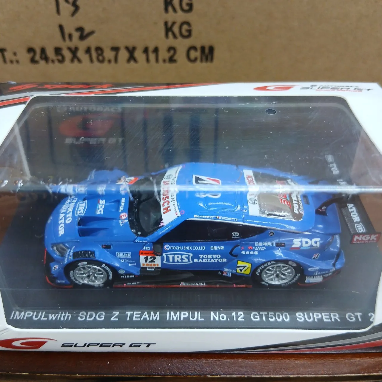 1/64 ニッサン TRS IMPULwith SDG Z チーム インパル ＃12 スーパーGT 2025 GT500 ＃12 平峰一貴 ベルトラン・バゲット 64SGT25012 - 画像 (3)