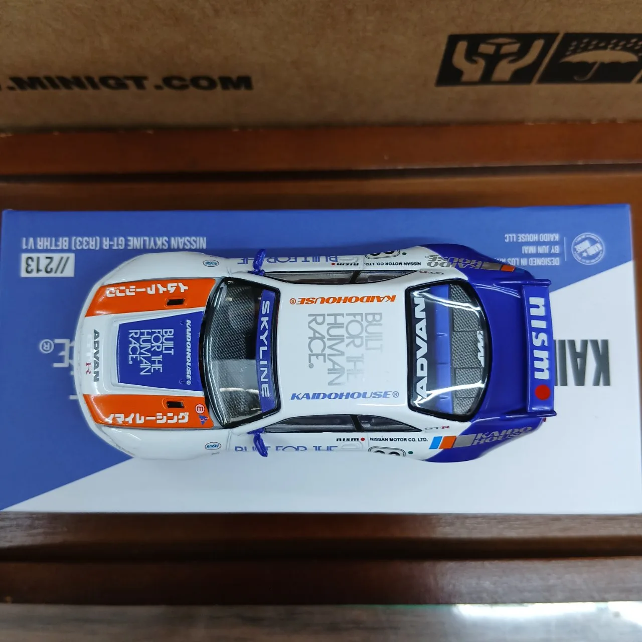 1/64 ニッサン スカイライン GT-R R33 BFTHR V1(右ハンドル) KHMG213 - 画像 (6)