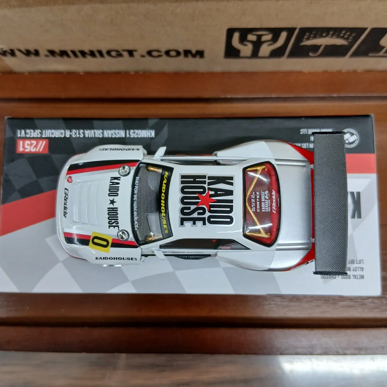 1/64 ニッサン シルビア S13-R サーキット スペック V1(右ハンドル) KHMG251 - 画像 (6)
