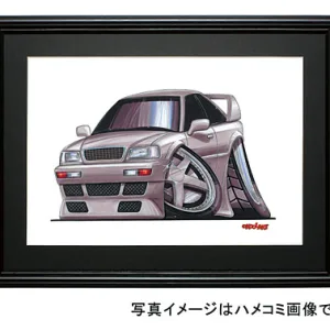 【KOOLART】アウディ 80クーペ（銀）のイラスト P0643