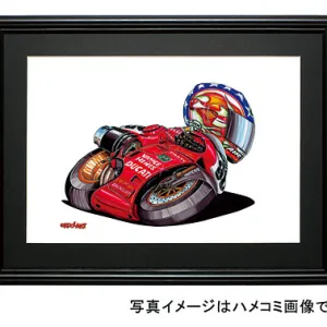 【KOOLART】Ducati ドュカティ　DUCATI 998(B・BOSTROM)のイラスト P0699