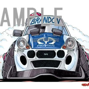 【KOOLART】TVR TUSCAN PIONEER LIVERY のイラスト P0329