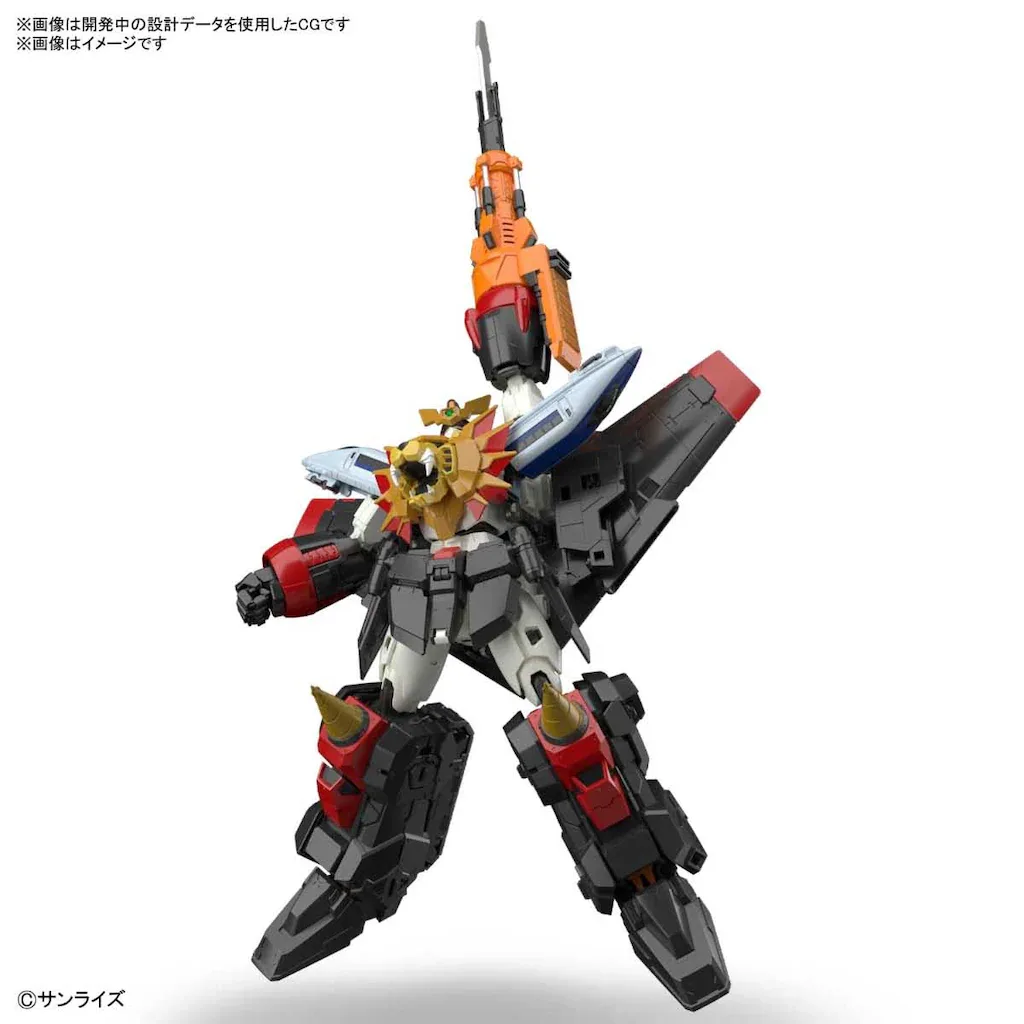 バンダイスピリッツ RG 勇者王ガオガイガー ガオガイガー プラモデル - 画像 (3)