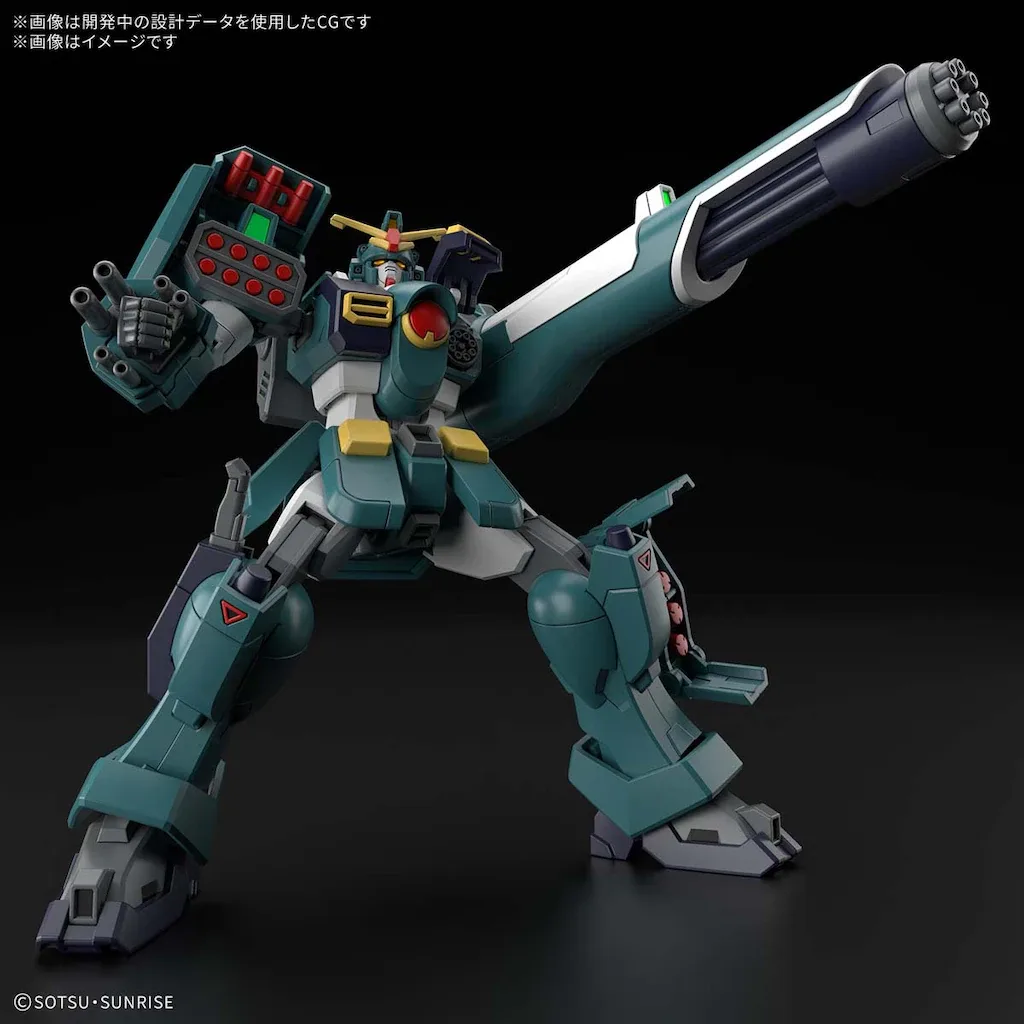 HG 1/144 機動新世紀ガンダムX ガンダムレオパルド プラモデル - 画像 (2)