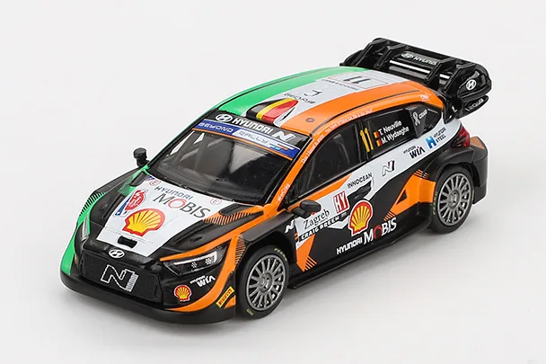 1/64 ヒュンダイ i20 N Rally1 クロアチア・ラリー パワーステージ2023 優勝車 #11(左ハンドル) MGT00972-L - 画像 (2)
