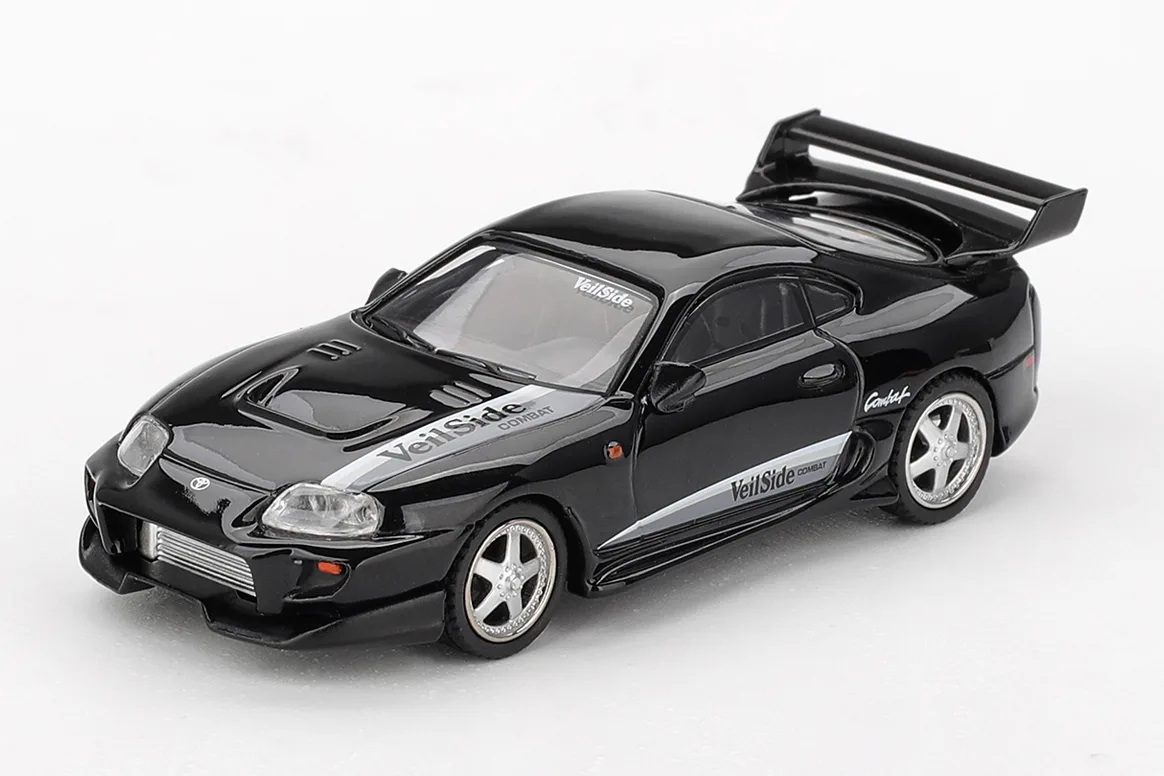 1/64 トヨタ スープラ ヴェイルサイド コンバット V-II ブラック(右ハンドル) MGT01107-R - 画像 (2)