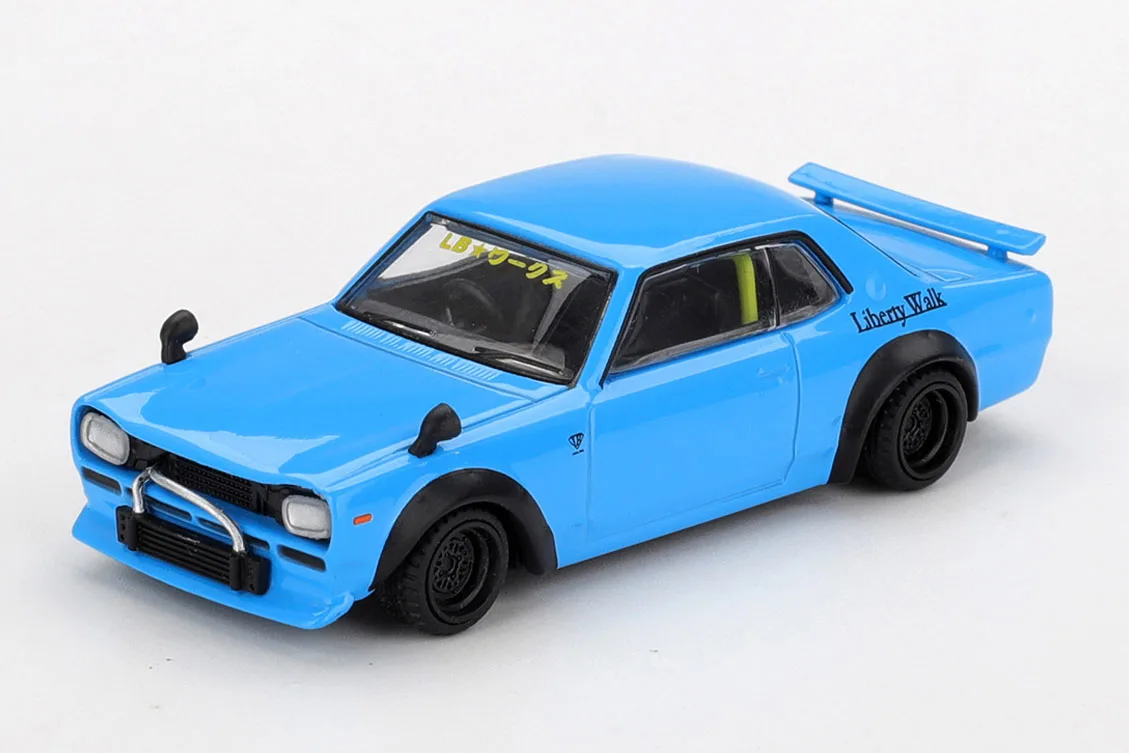 1/64 ニッサン LB★Nation ハコスカ ベビーブルー(右ハンドル) MGT01169-R - 画像 (2)