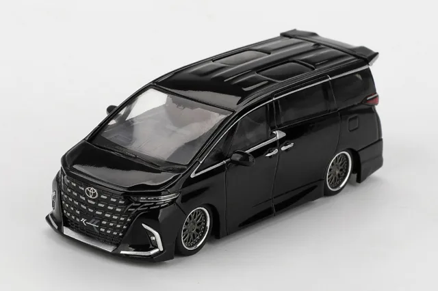 1/64 Toyota アルファード 40 KUHL ブラック(右ハンドル) MGT01179-R - 画像 (2)