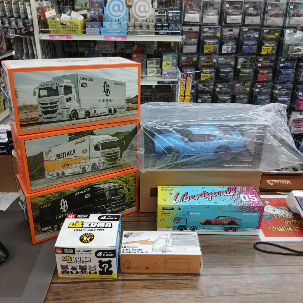 LIBERTY WALKのミニカー・グッズを買取しました！【LB-WORKS・LB