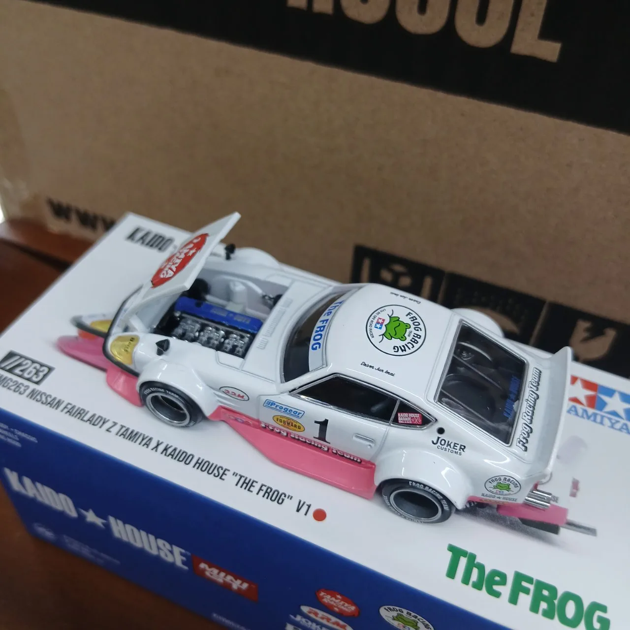 1/64 ニッサン フェアレディ Z TAMIYA x KAIDO HOUSE マイティフロッグ V1(右ハンドル) KHMG263 - 画像 (7)