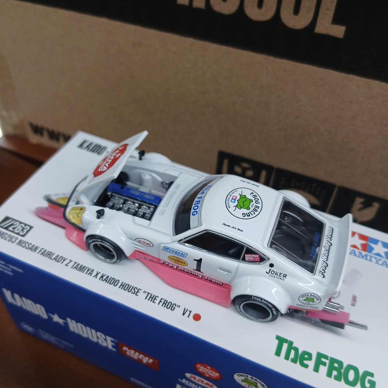 にこにこ様購入専用 1/64 ニッサン フェアレディ Z TAMIYA x KAIDO HOUSE マイティフロッグ