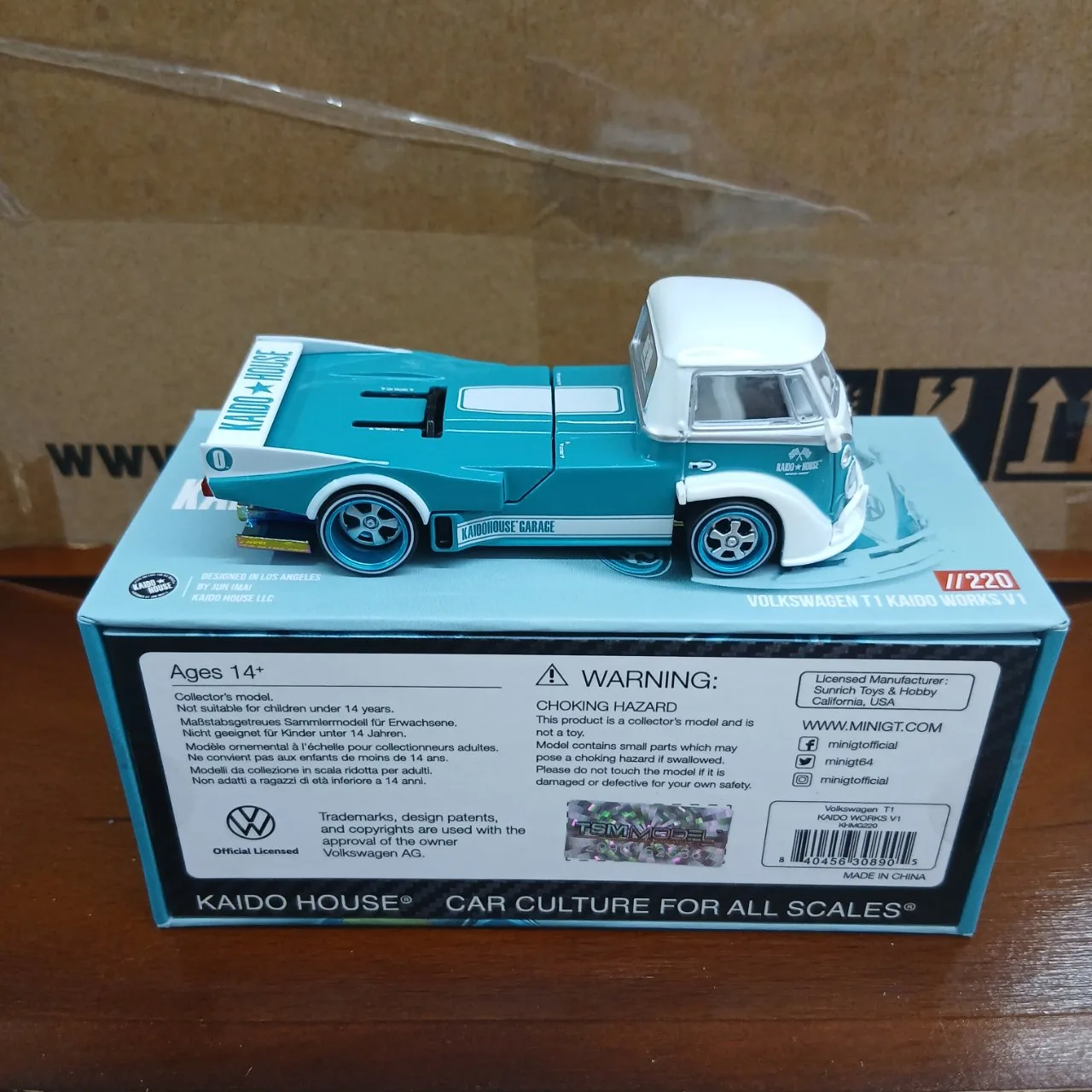 1/64 フォルクスワーゲン T1 KAIDO WORKS V1(左ハンドル) KHMG220 - 画像 (8)