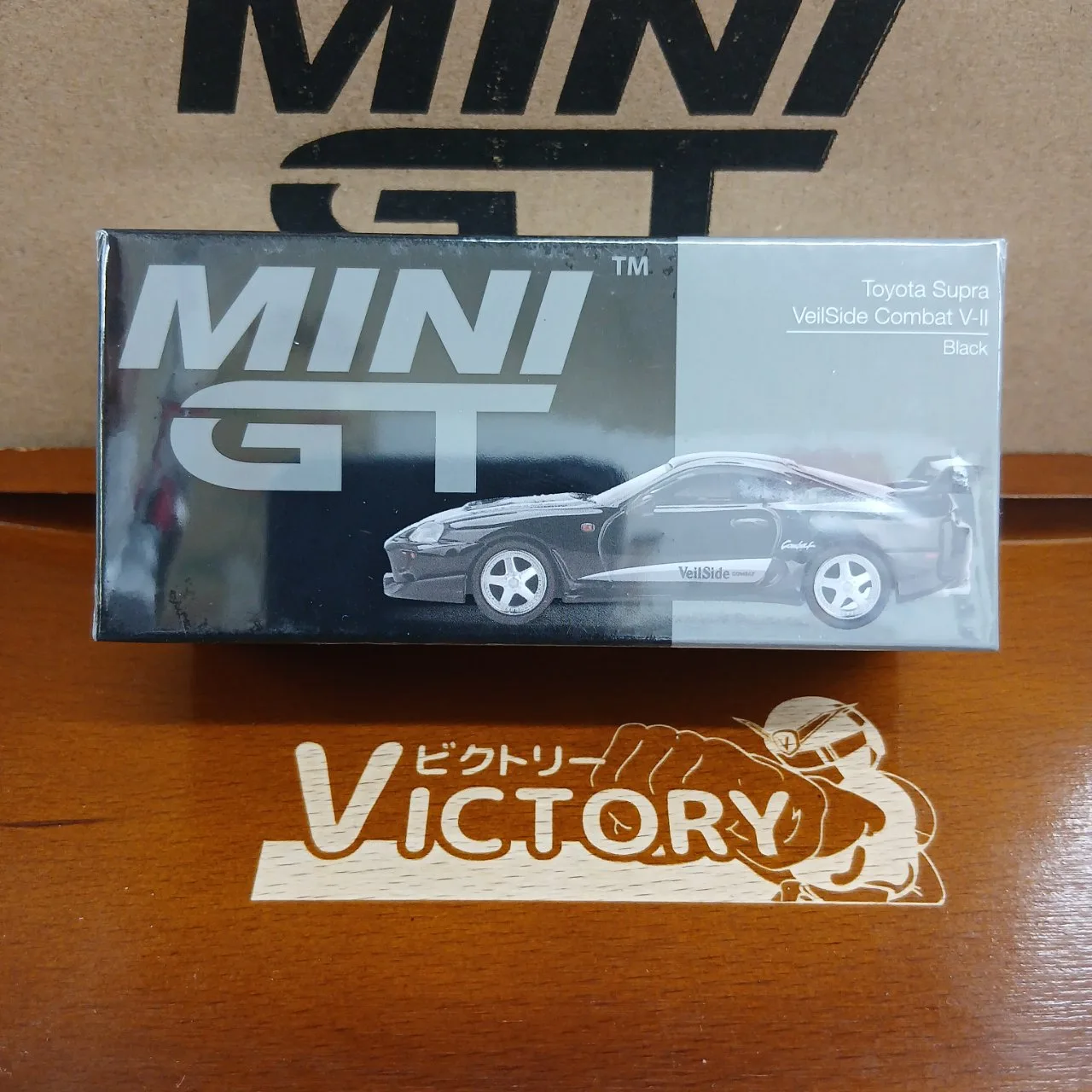 1/64 トヨタ スープラ ヴェイルサイド コンバット V-II ブラック(右ハンドル) MGT01107-R