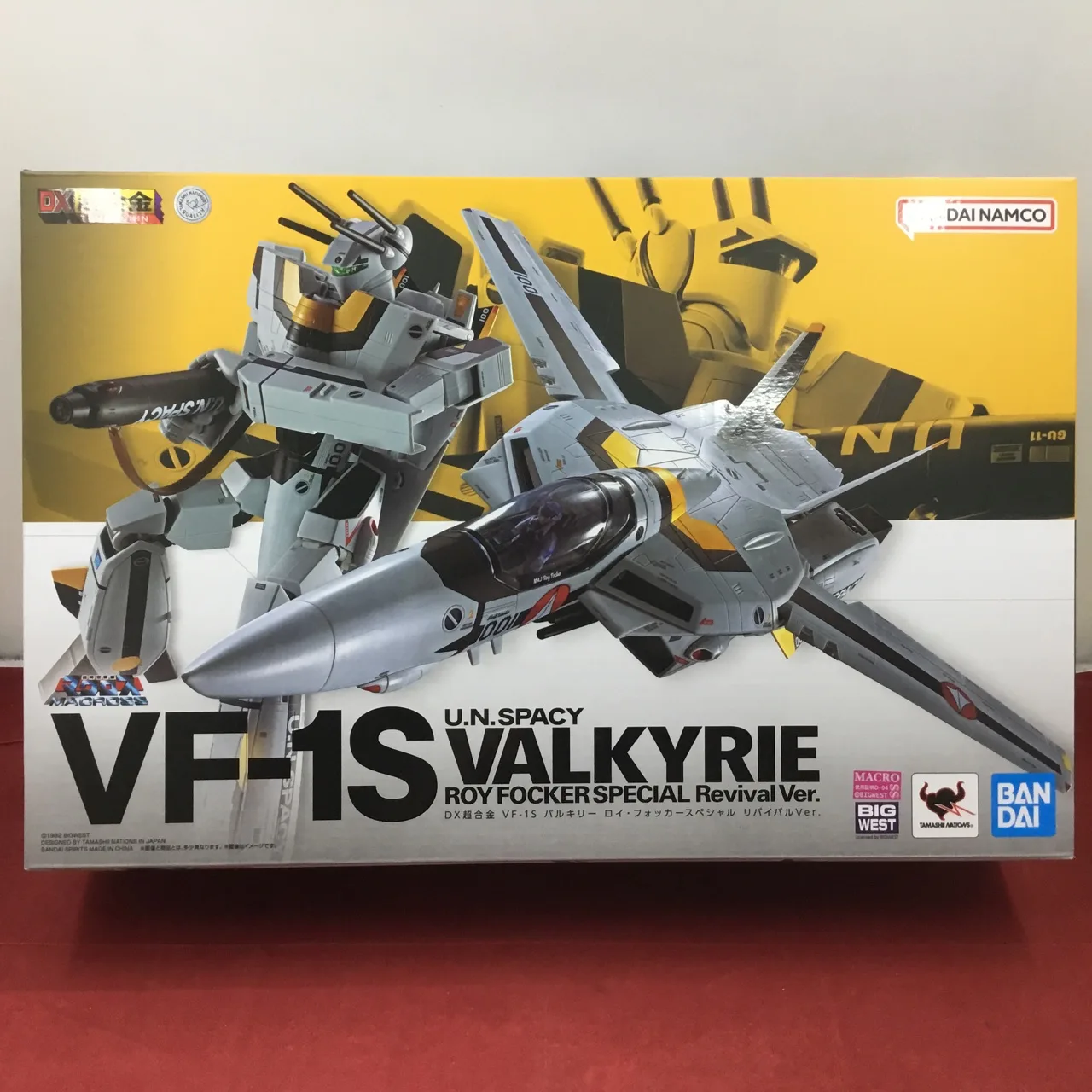 DX超合金 1/48 超時空要塞マクロス VF-1S バルキリー ロイ・フォッカースペシャル リバイバルVer.