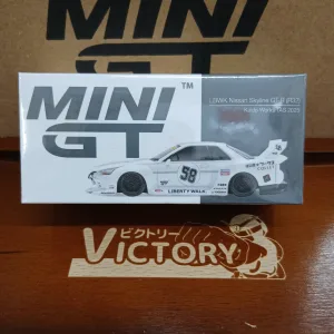 1/64 LBWK Nissan スカイライン GT-R R32 Kaido Works 東京オートサロン 2025(右ハンドル)MGT01217-R