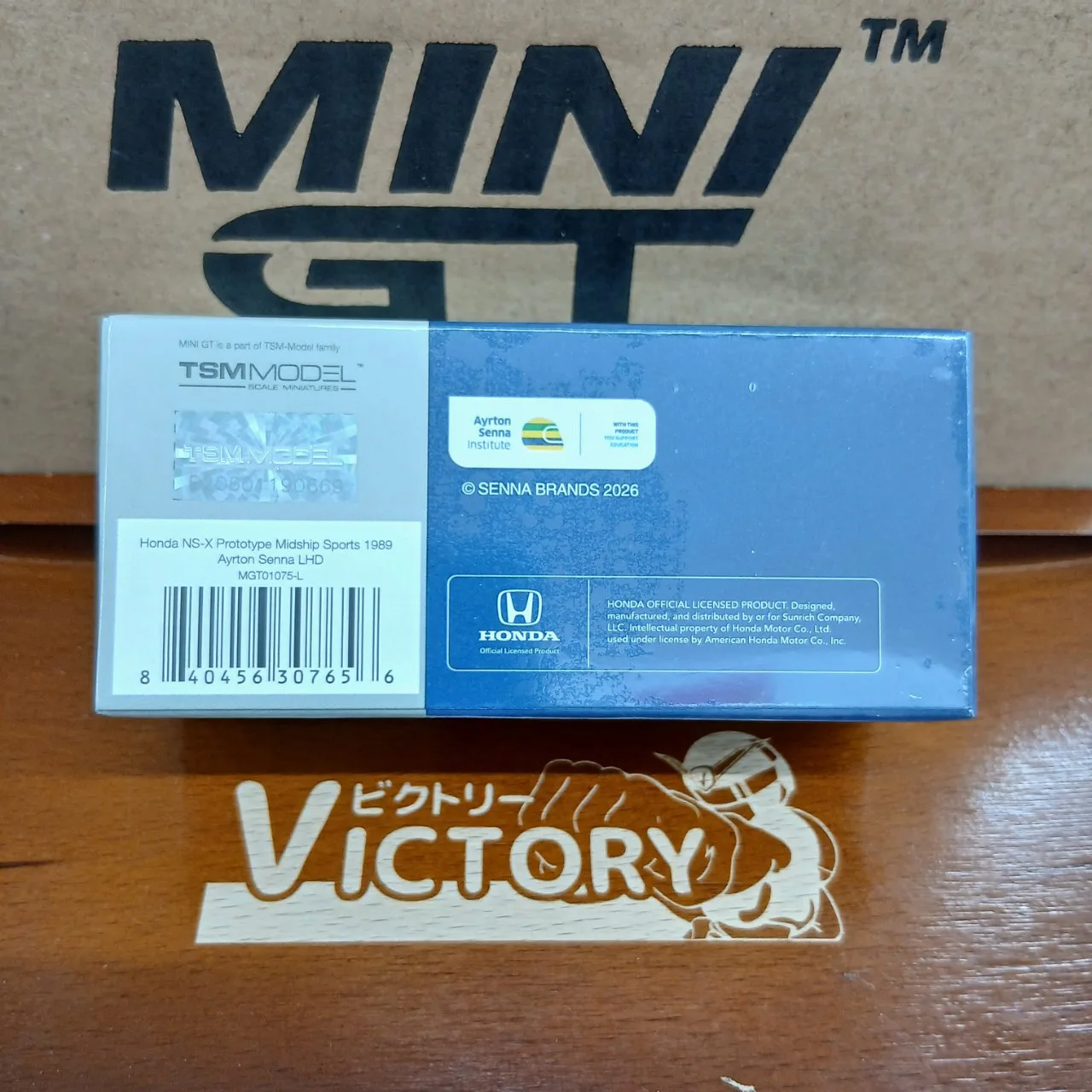 1/64 Honda NS-X プロトタイプ ミッドシップスポーツ 1989 アイルトン・セナ(左ハンドル) MGT01075-L - 画像 (6)
