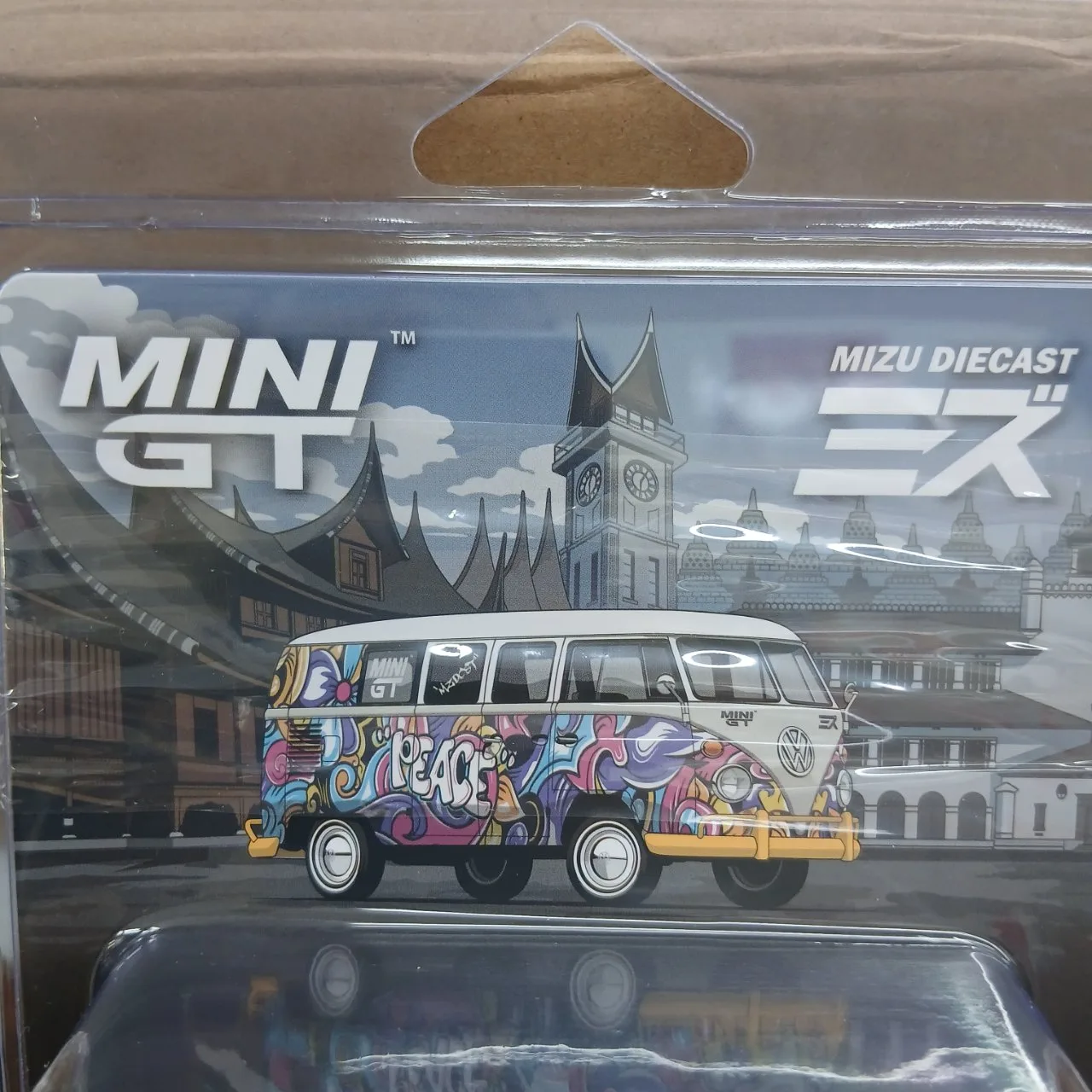 1/64 フォルクスワーゲン T1 マイクロバス ミズ デザイン(左ハンドル) MGT01191-BL ブリスターパック - 画像 (7)
