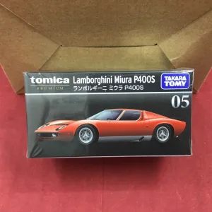 トミカプレミアム No.05 ランボルギーニ ミウラ P400S 1/61（買取未開封品）
