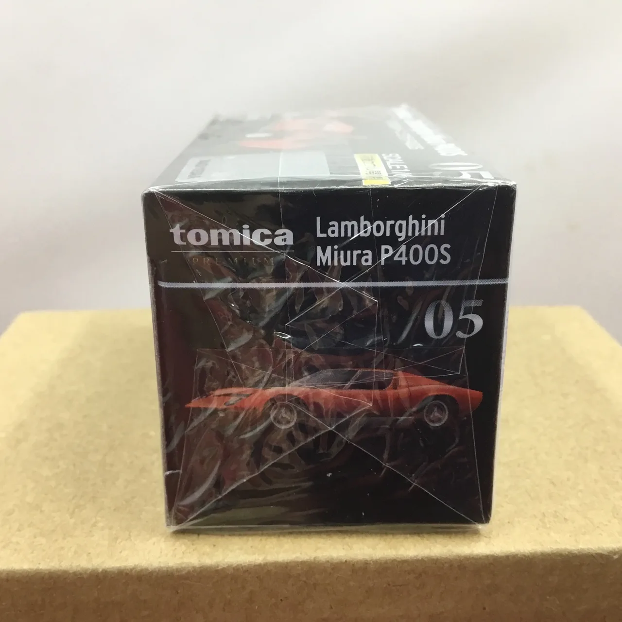トミカプレミアム No.05 ランボルギーニ ミウラ P400S 1/61（買取未開封品） - 画像 (2)