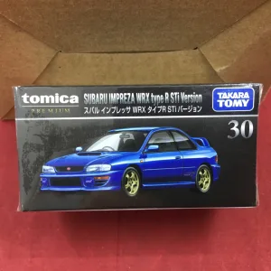トミカプレミアム No.30 スバル インプレッサ WRX タイプR STiバージョン 1/61(買取未開封品)
