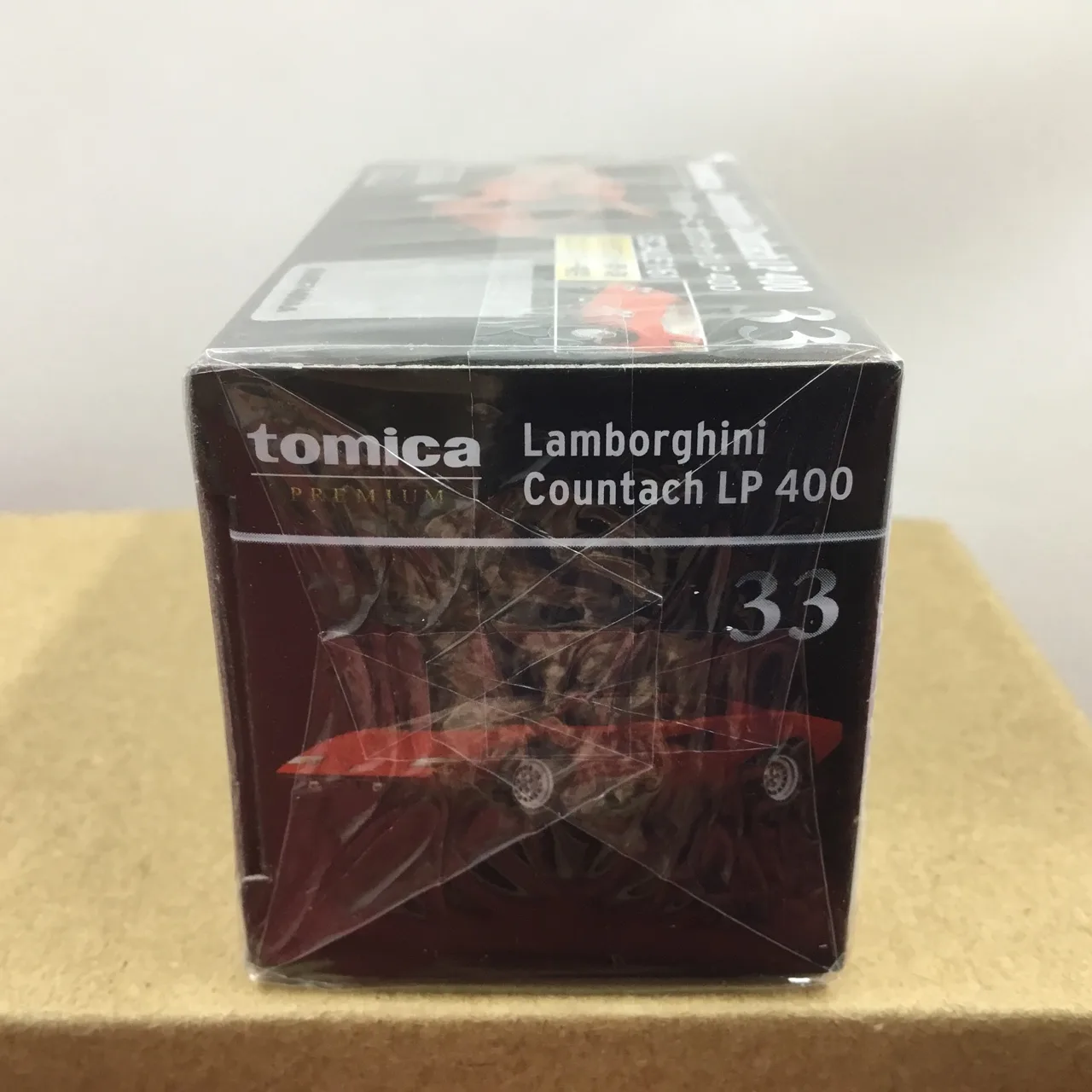 トミカプレミアム No.33 ランボルギーニ カウンタック LP 400 1/61（買取未開封品） - 画像 (3)