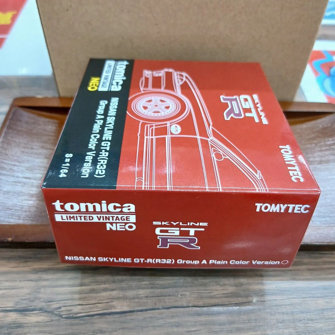 トミカリミテッドヴィンテージ ネオ ニッサン スカイライン GT-R R32 グループA プレーンカラー仕様 （買取未使用品） タカラトミーモール限定品 - 画像 (7)