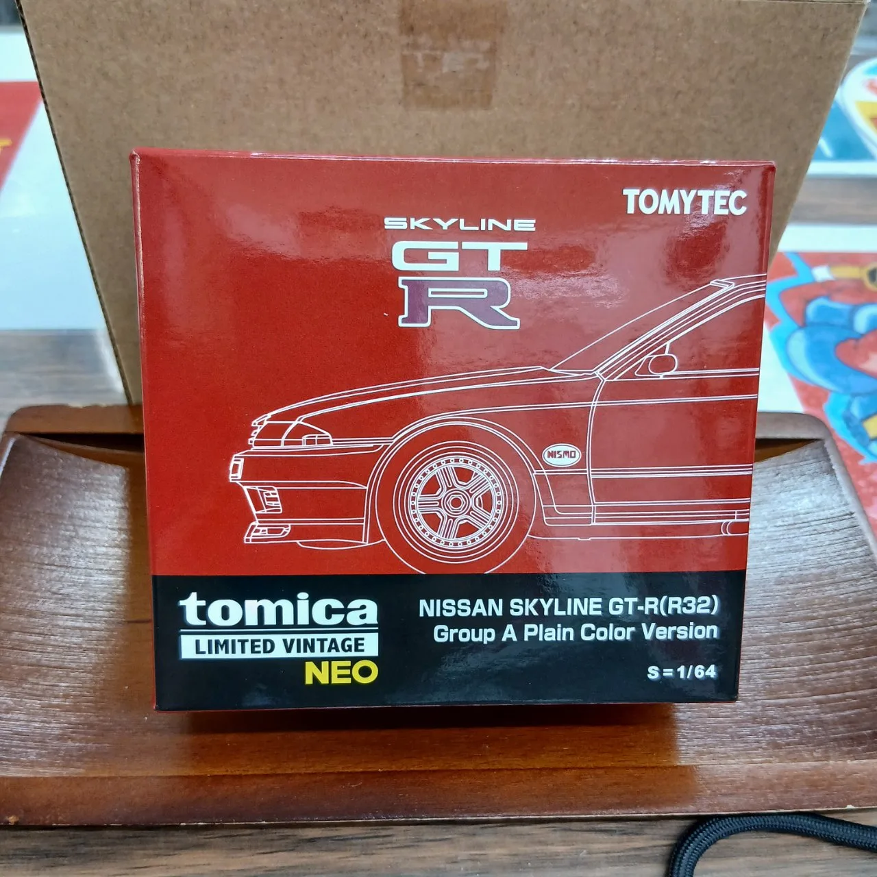 トミカリミテッドヴィンテージ ネオ ニッサン スカイライン GT-R R32 グループA プレーンカラー仕様 （買取未使用品） タカラトミーモール限定品