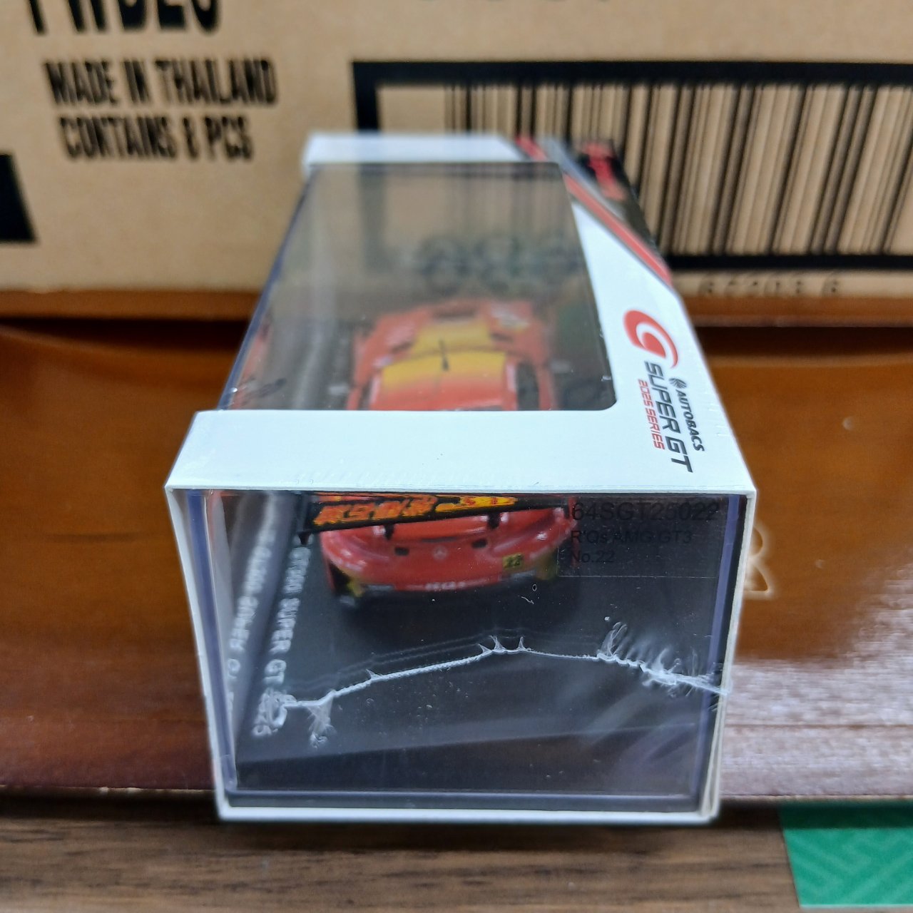 1/64 R'Qs AMG GT3 R'Qs モータースポーツ No.22 GT300 SUPER GT 2025