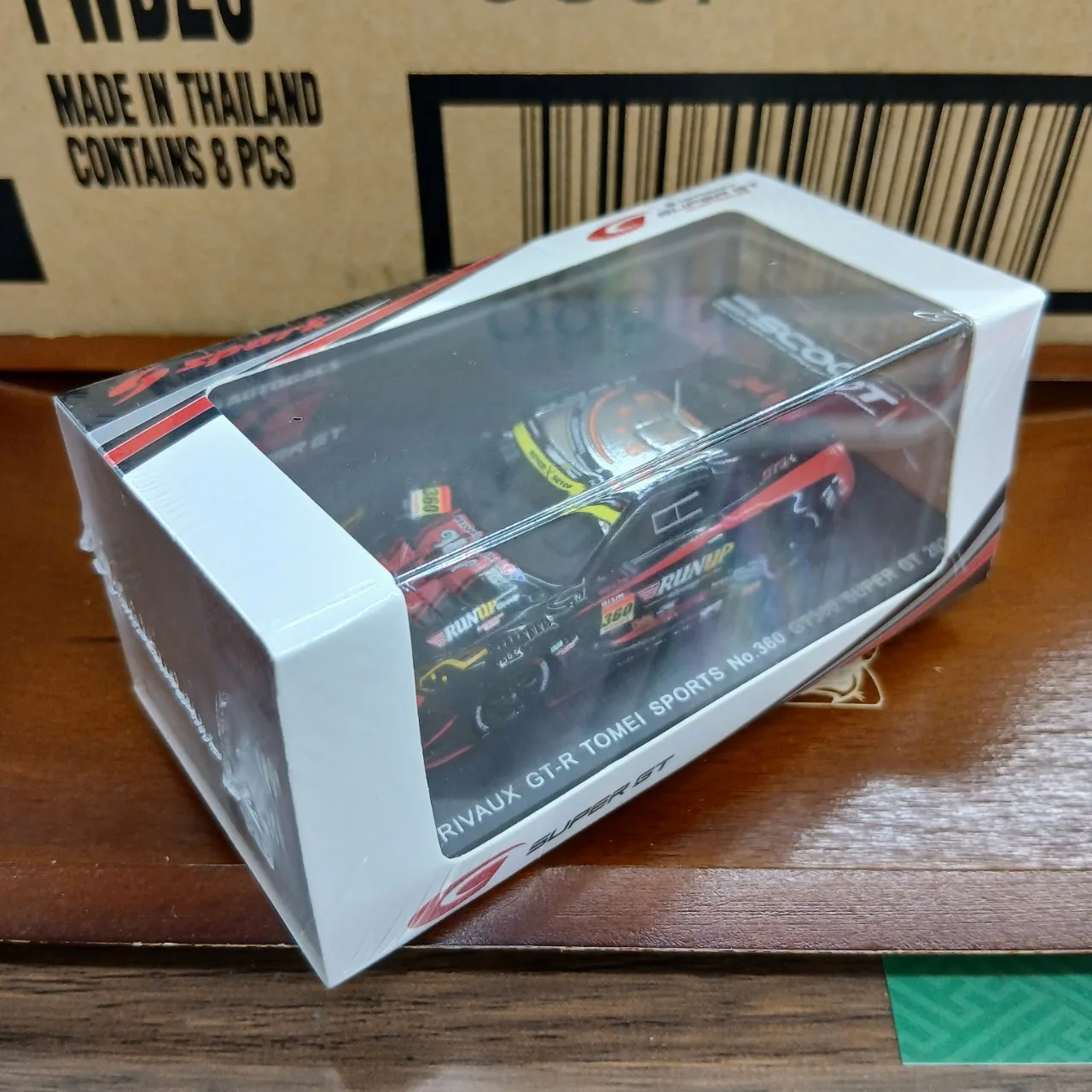 1/64 RUNUP RIVAUX GT-R TOMEI SPORTS #360 GT300 SUPER GT 2025 青木孝行 荒川麟 64SGT25360
