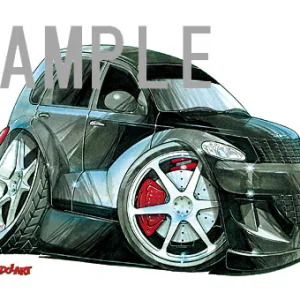 【KOOLART】 PT CRUISER のイラスト P1201