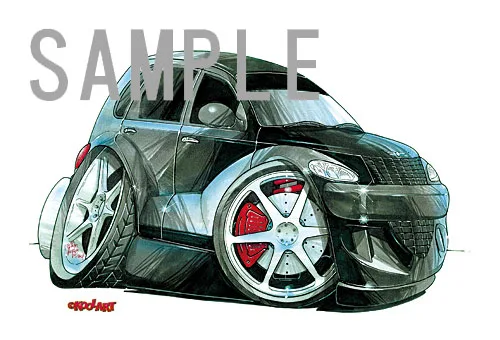 【KOOLART】 PT CRUISER のイラスト P1201