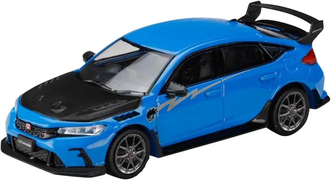 1/64 ホンダ シビック タイプR FL5 無限 グループB 2025 レーシングブルーパール HJDM005B-30 - 画像 (2)