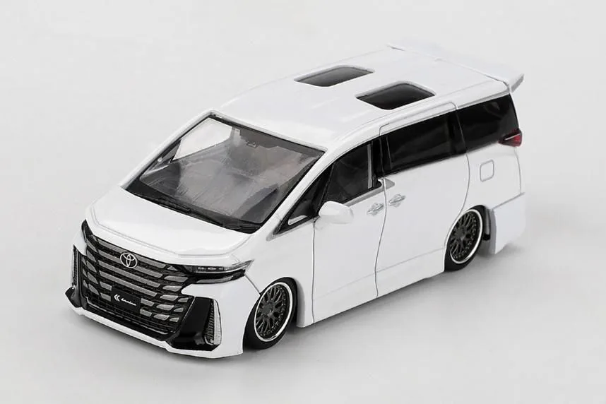 1/64 トヨタ ヴェルファイア 40 KUHL ホワイト（右ハンドル） MGT01180-R - 画像 (2)