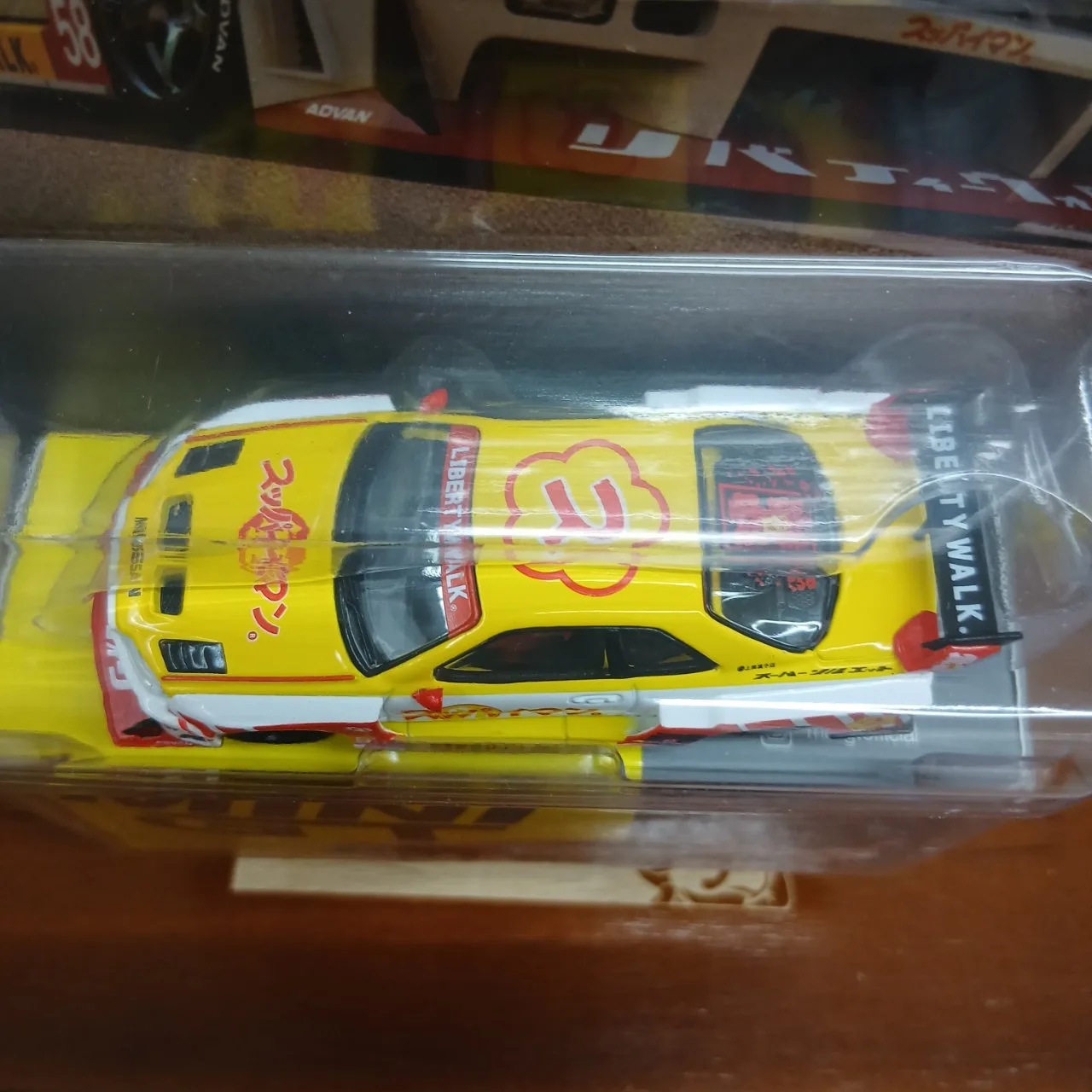 1/64 日産 LB-ER34 スーパーシルエット スッパイマン 沖縄 (右ハンドル) MGT01204-BL ブリスター仕様 - 画像 (5)