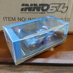 1/64 ニッサン スカイライン 2000 GT-R KPGC110 レーシング コンセプト 1972 ブルー ケンメリ IN64-KPGC110RC-BLU