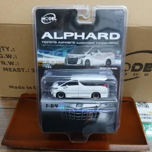 1/64 トヨタ アルファード 30 カスタムVer. ホワイト MM64-Alphard-002 ブリスターパック仕様
