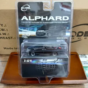 1/64 トヨタ アルファード 30 カスタムVer. ブラック MM64-Alphard-001 ブリスターパック仕様