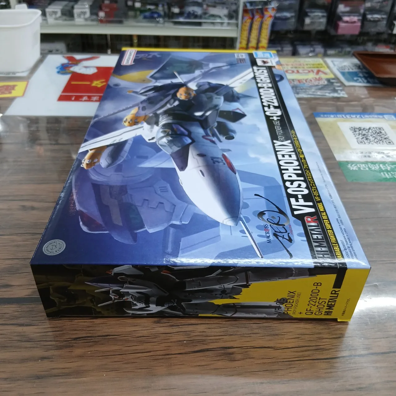 HI-METAL R マクロスゼロ VF-OSフェニックス ロイ・フォッカー機 + QF-2200D-B ゴースト - 画像 (4)