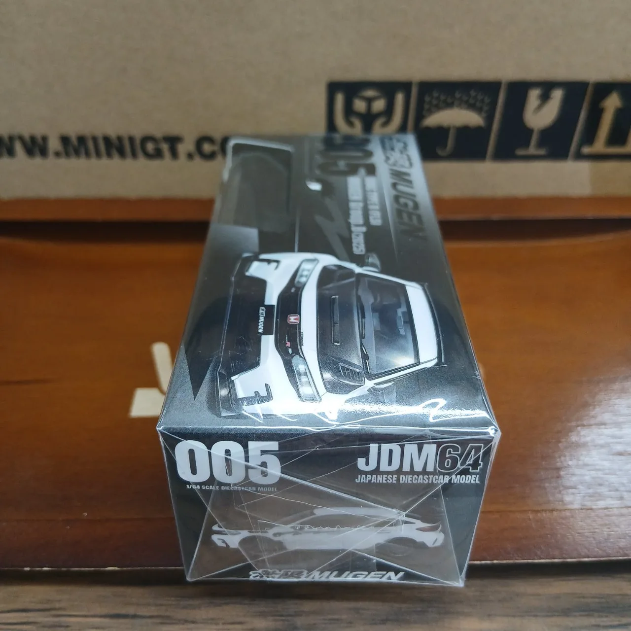 1/64 ホンダ シビック タイプR FL5 無限 グループB 2025 チャンピオンシップホワイト HJDM005B-29 - 画像 (6)