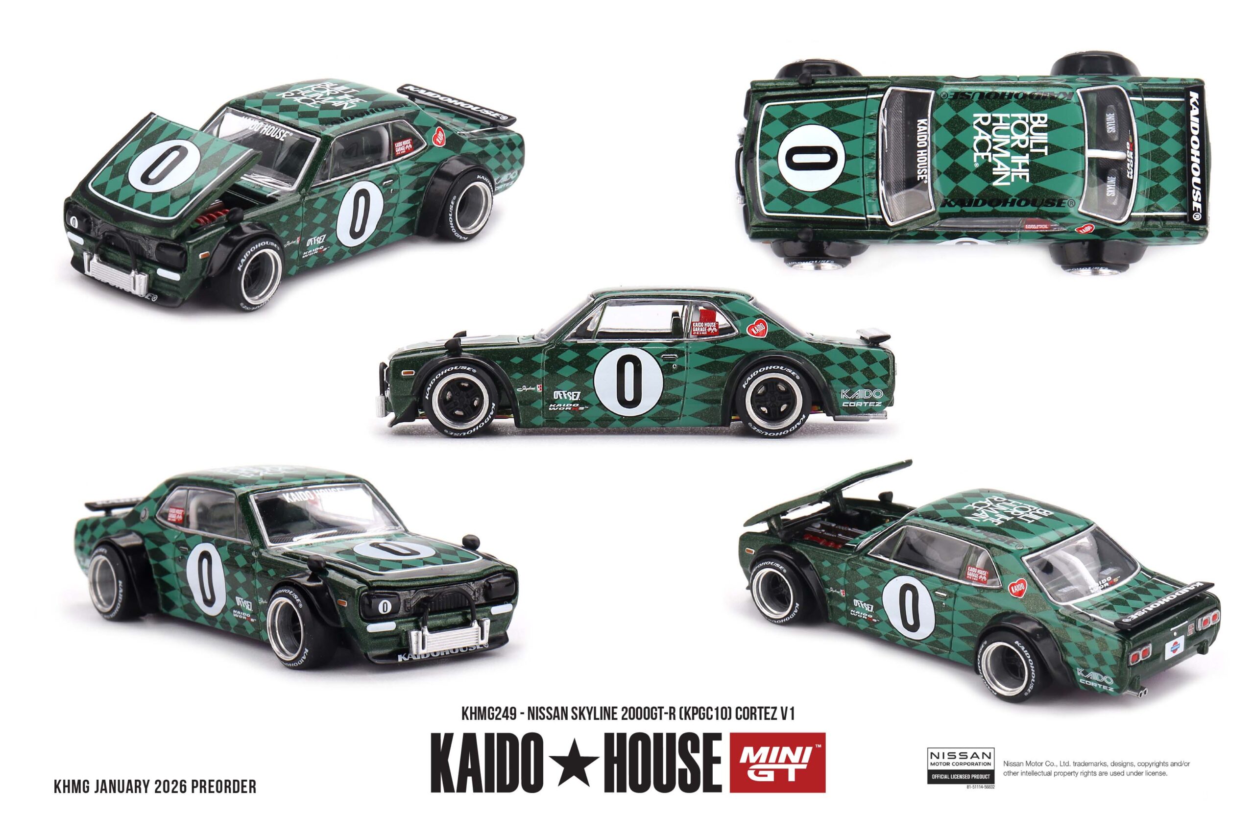 1/64 ニッサン スカイライン 2000GT-R KPGC10 Cortez V1 KHMG249 (右